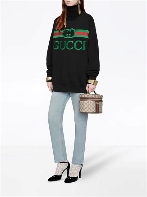 gucci klein top woman|farfetch gucci sweater.